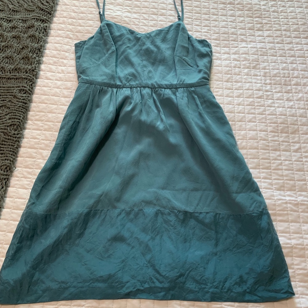 Madewell thin strap silk dress